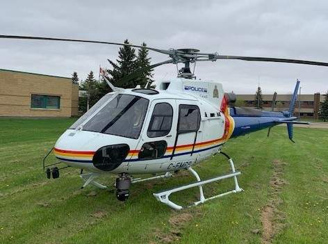 The RCMP's police dog services, emergency response team and helicopter helped in the investigation.