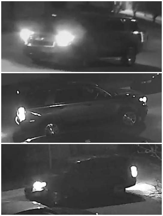 Calgary police are looking for a dark 2015-20 Tahoe with alloy wheels.