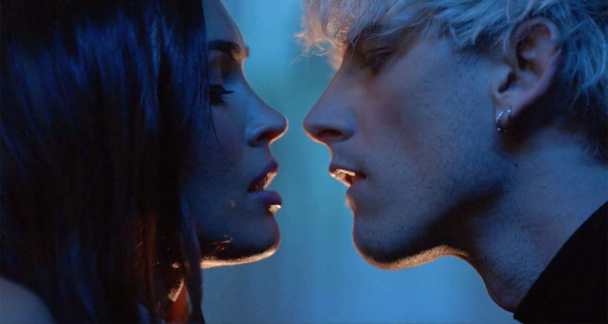 Megan Fox and Machine Gun Kelly in his ‘Bloody Valentine’ music video. (Machine Gun Kelly/YouTube)