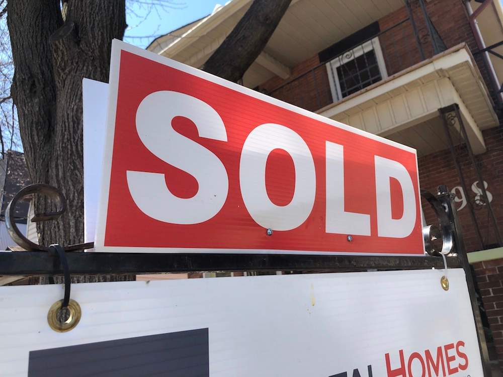 home sold sign