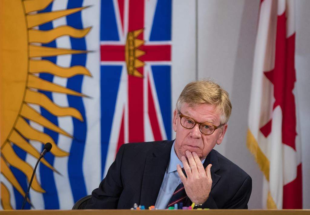 Commissioner Austin Cullen.
 THE CANADIAN PRESS/Darryl Dyck.