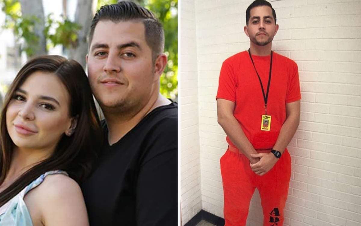 (L-R): '90 Day Fiancé' stars Anfisa Arkhipchenko and Jorge Nava.