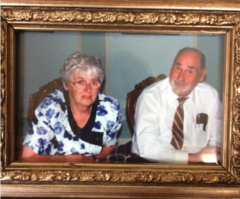 June Bendell, left, and her husband Harry met in Grade 6.