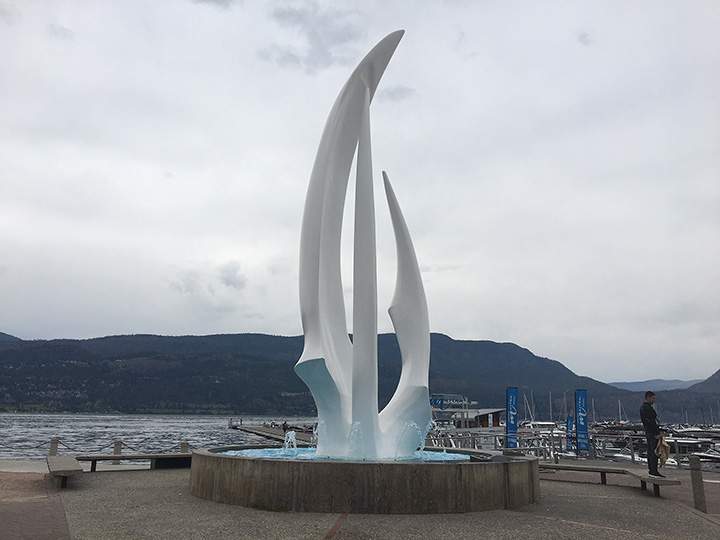 June is ALS awareness month, and landmarks around the province, including the Sails sculpture in Kelowna, will be awash with purple lights on June 1-2 to show support for people living with ALS.