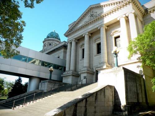 The Manitoba Law Courts Complex.