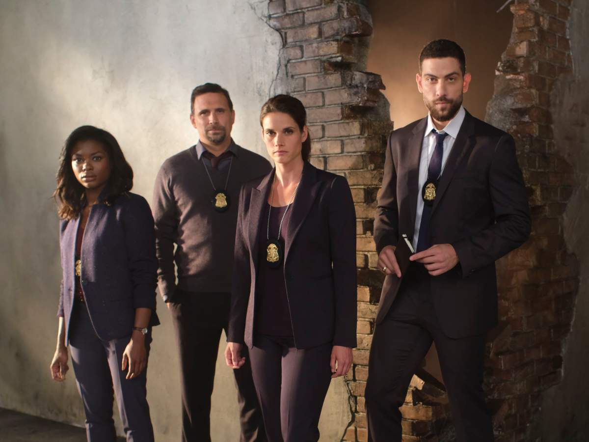 Ebonee Noel, Jeremy Sisto, Missy Peregrym, Zeeko Zaki, Connie Nielsen of the CBS pilot F.B.I. Photo: Kurt Iswarienko/CBS