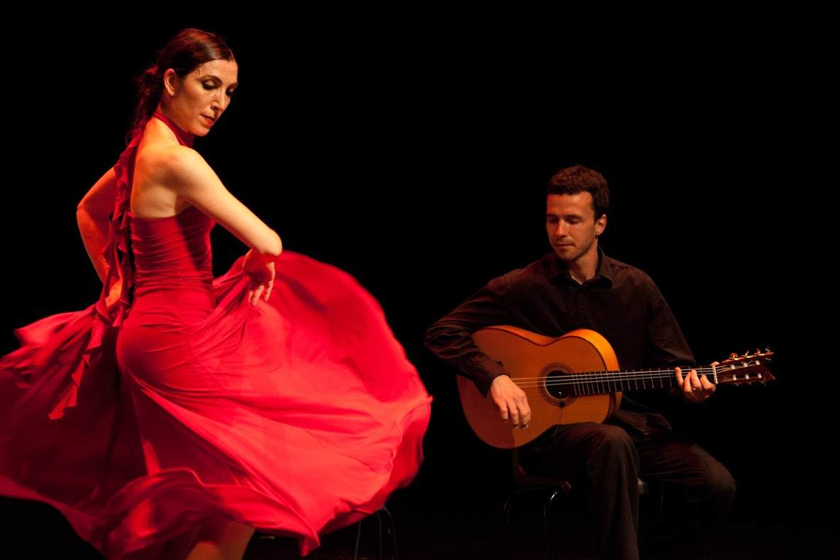 Maria Osende, a professional dancer and owner of Maria Osende Flamenco Co.
