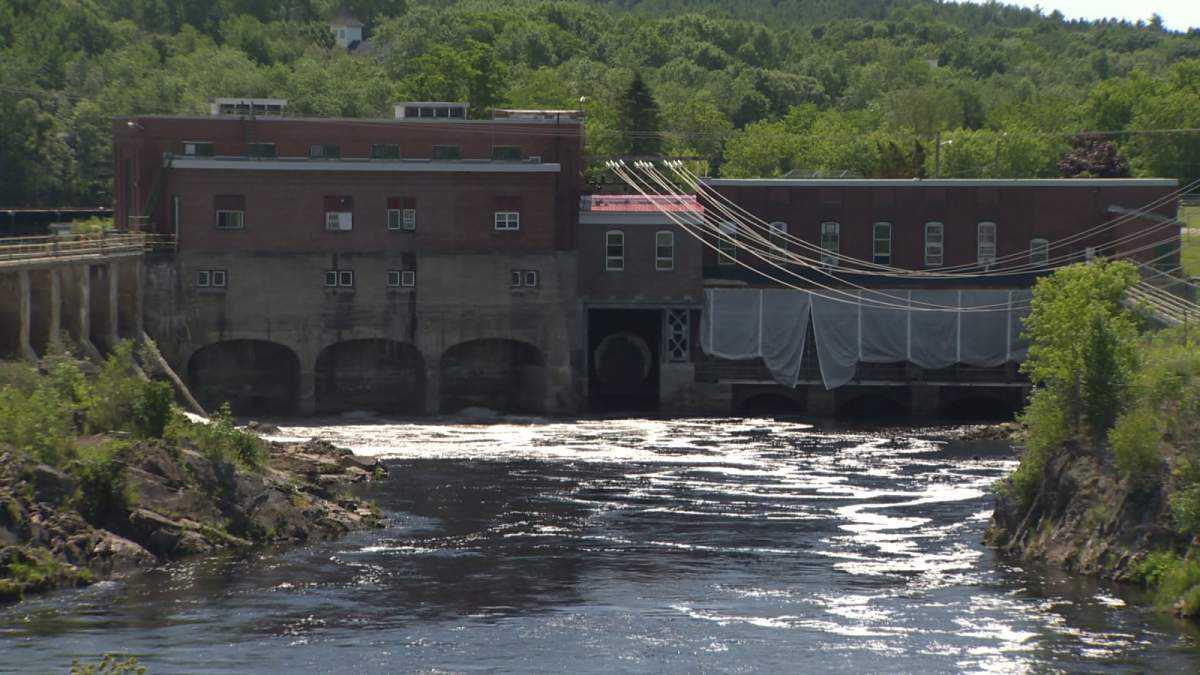 The Milltown dam has been in operation on the St. Croix River since the 1880s.