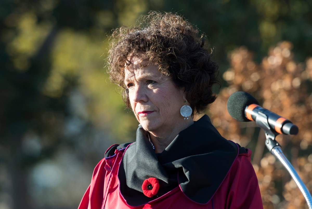Former CDN-NDG borough mayor Sue Montgomery.