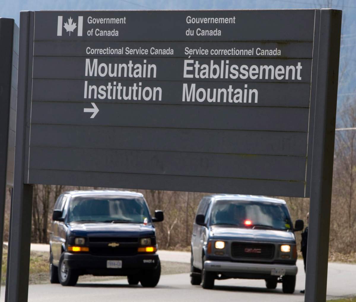 A lockdown and search is underway at Mountain Institution in Agassiz, B.C.