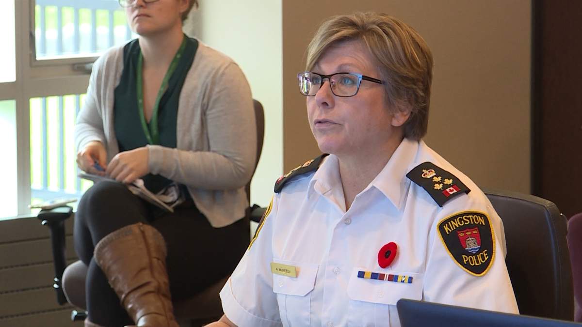 Kingston Police Chief Antje McNeely