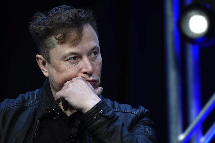 FILE: Tesla and Tesla and SpaceX Chief Executive Officer Elon Musk in a March 9, 2020 file photo.