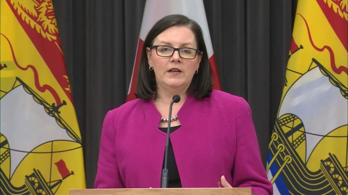 Dr. Jennifer Russell, New Brunswick's chief medical officer of health.