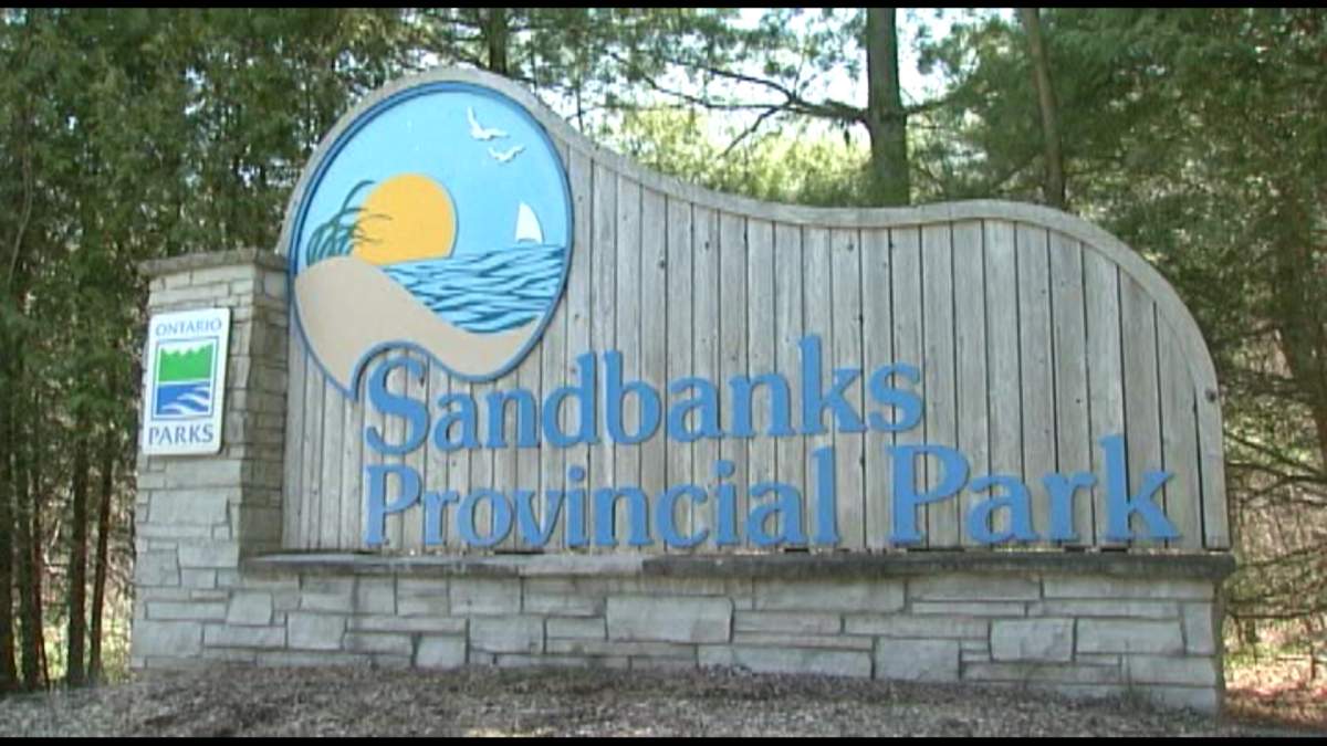 OPP were called to Sandbanks Provincial Park for an alleged armed assault on Monday.