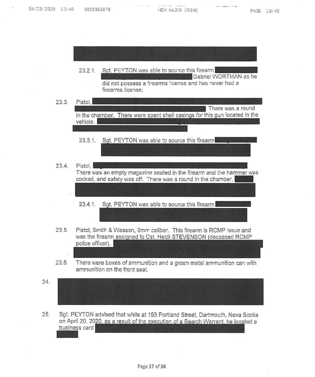 Nova Scotia shooting: RCMP and courts still keeping some details hidden from the public - image