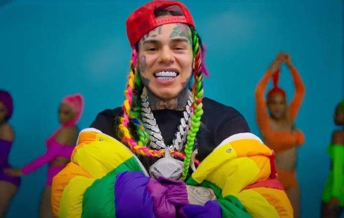 6ix9ine's latest music video, 'GOOBA.'.