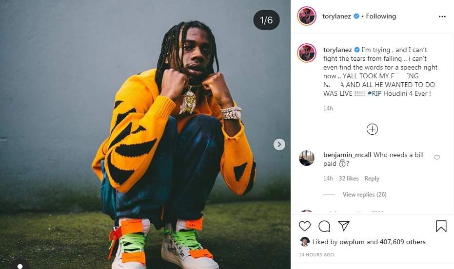 Tory Lanez/Instagram