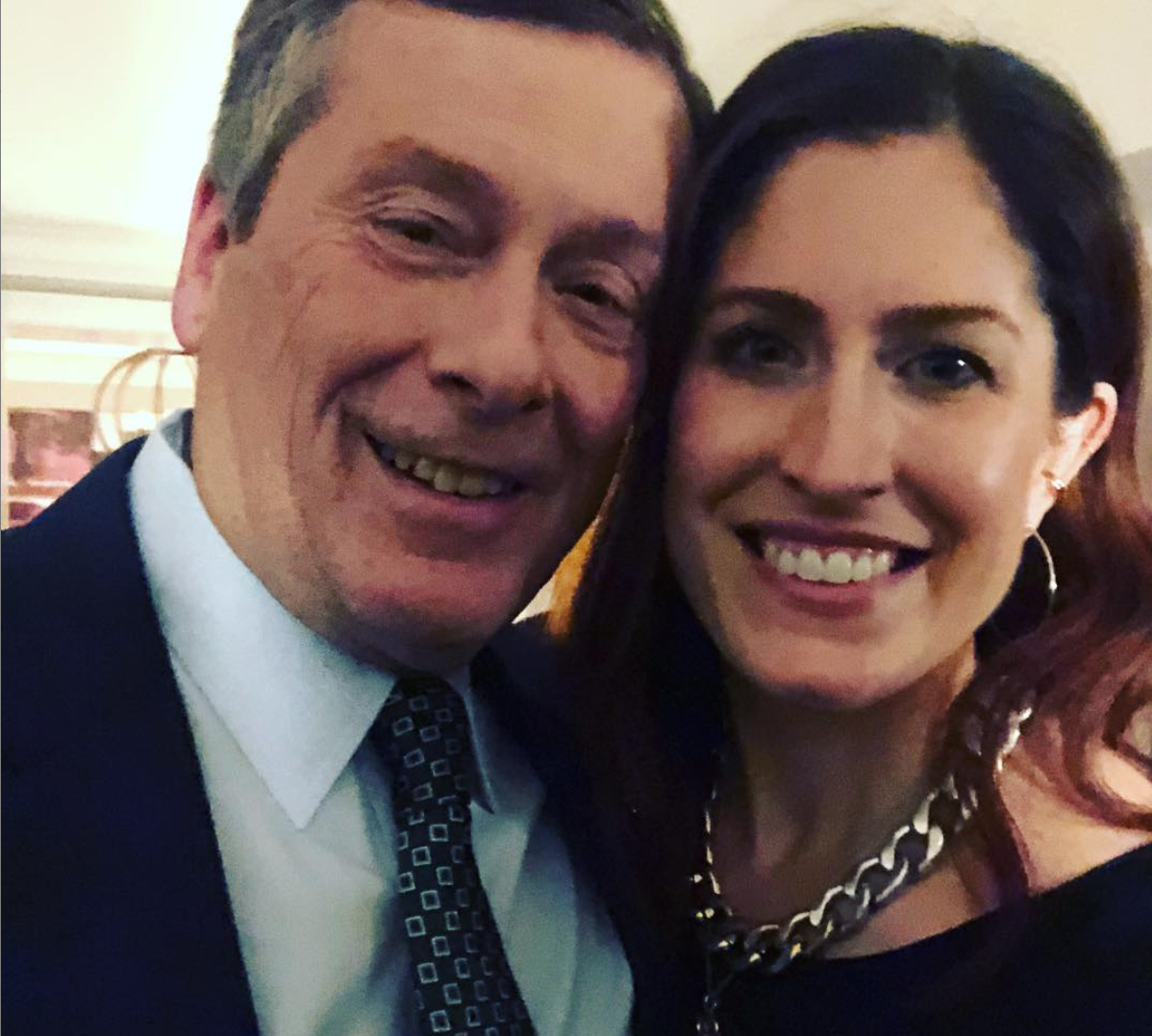Dr. Susan Tory is the daughter of John Tory, the Mayor of Toronto.