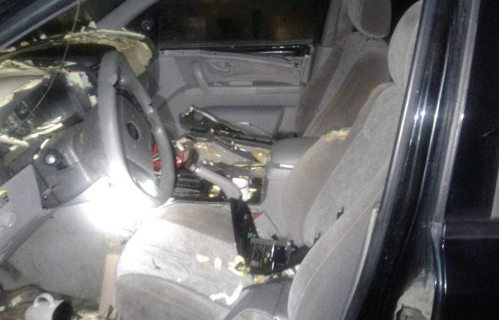 A black bear caused 'considerable damage' to a vehicle in Trail, B.C.