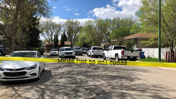 Regina police are investigating the death of a man on Fisher Street discovered Friday. Another man is in custody. 