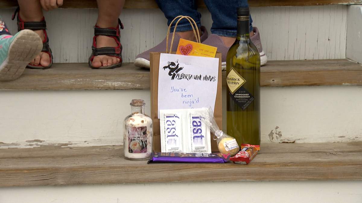 Albertans are gifting special treats to strangers through an online Facebook group, but one security expert is warning people to be cautious about the information they give out. 