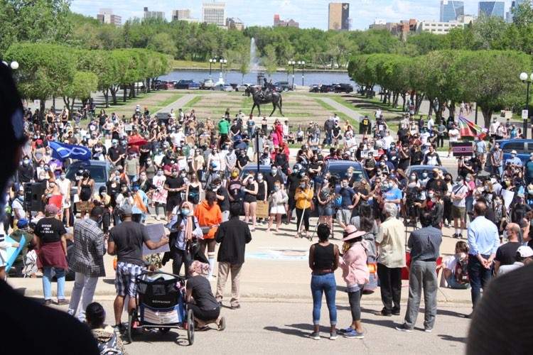 Black lives matter rally regina