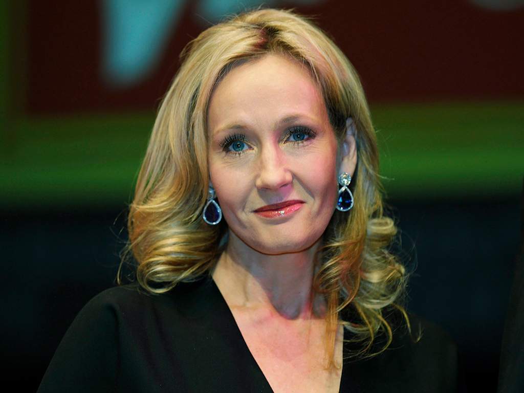 British author J.K. Rowling poses for photographers at the Southbank Centre in London, England, on Sept. 27, 2012.