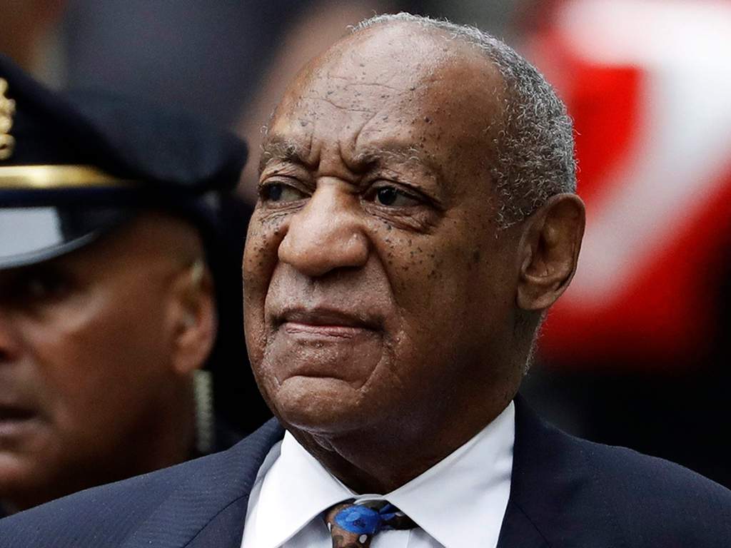 In this Sept. 24, 2018 file photo Bill Cosby arrives for his sentencing hearing at the Montgomery County Courthouse in Norristown, Pa.