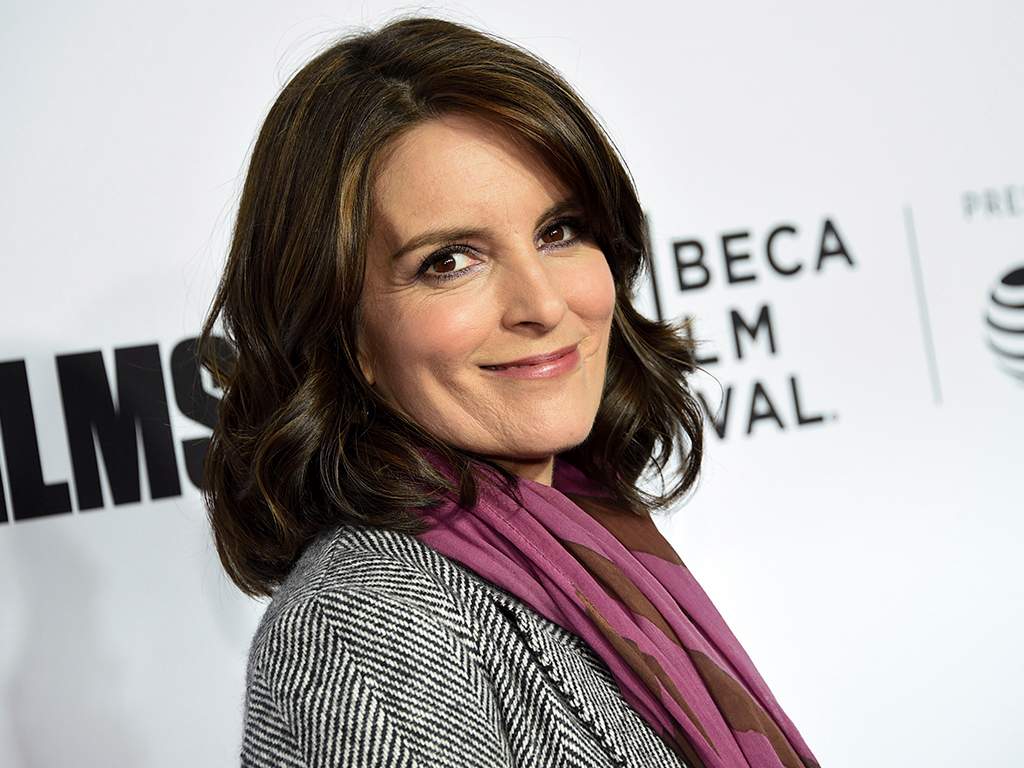 Tina Fey attends the Tribeca Film Festival world premiere of 'Love, Gilda' in New York on April 18, 2018.