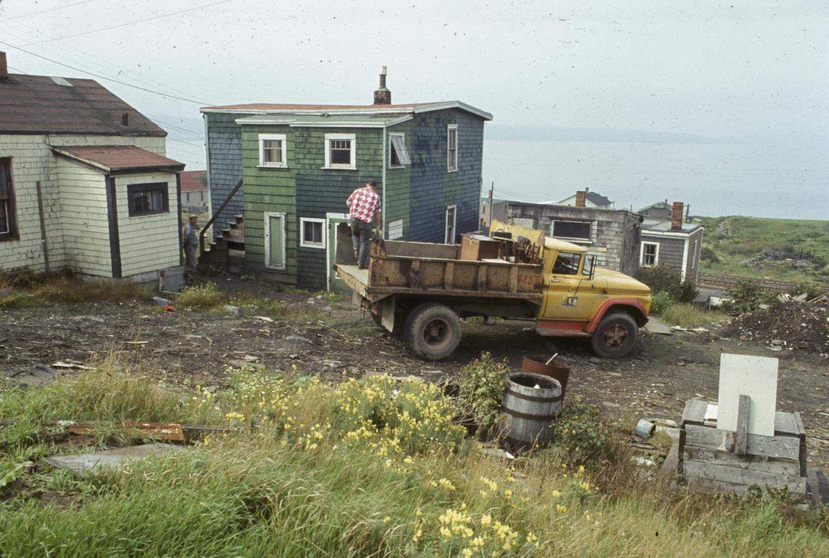 Some residents of Africville, N.S., were moved out of the community using garbage trucks.