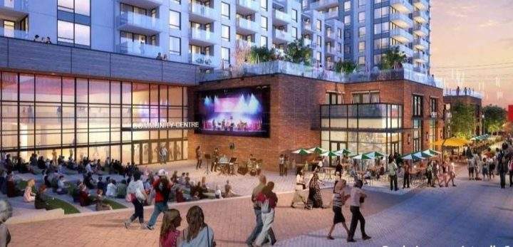 An artists rendition of the new proposed space to be built.