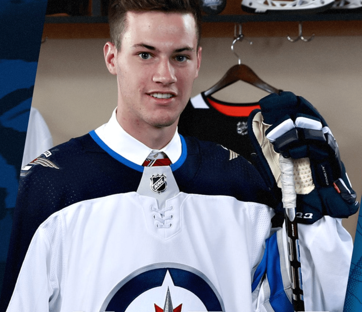 Defenceman Declan Chisholm.