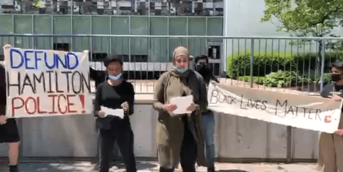 A group of Hamilton activists took over Toronto's Black Lives Matter Twitter account on Tuesday to call for changes to address anti-Black racism in the city, including defunding the Hamilton Police Service.