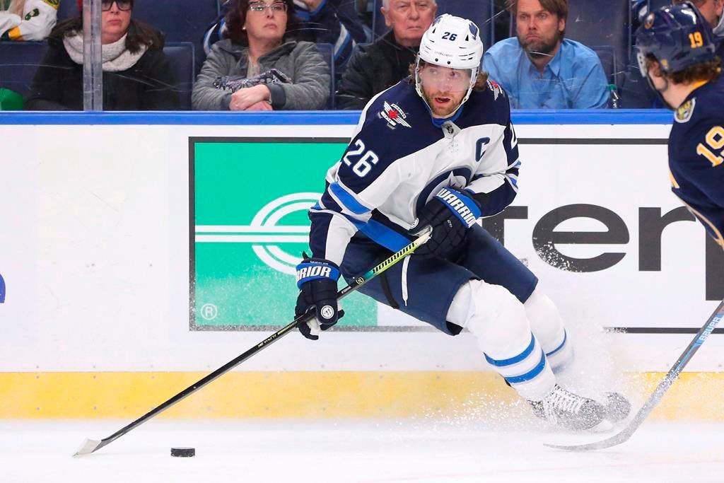Winnipeg Jets forward Blake Wheeler says he regrets not speaking up sooner about the death of George Floyd and the mass protests that followed across the United States.