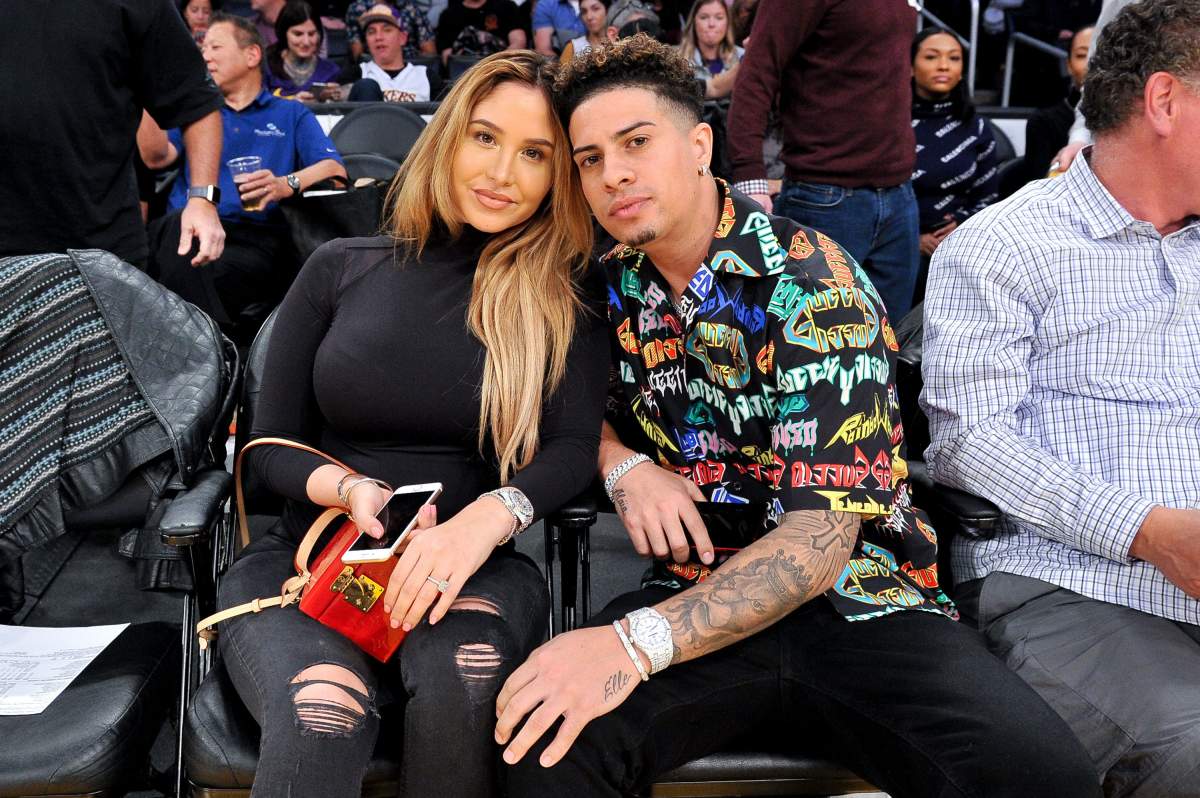 Austin McBroom and Catherine Paiz in a January 2019 file photo.