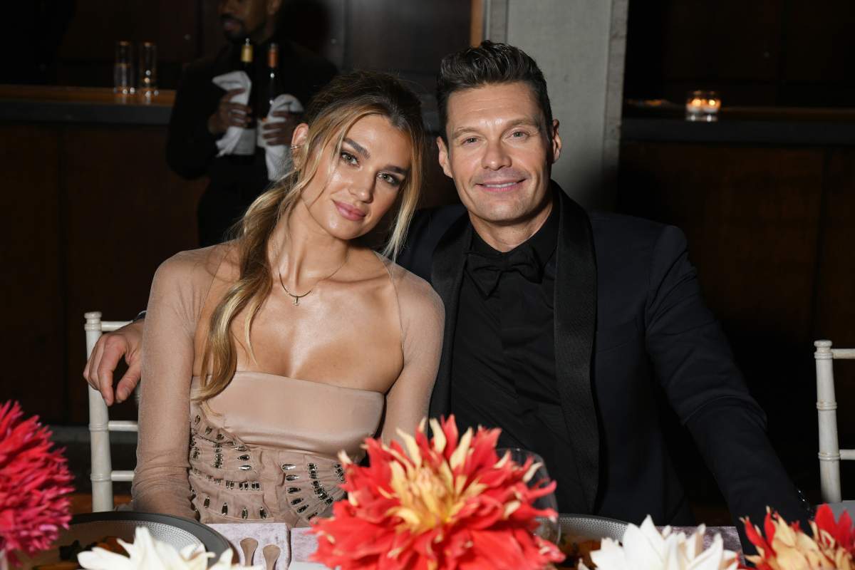 Shayna Taylor and Ryan Seacrest attend the New York City Ballet 2019 Fall Fashion Gala at David H. Koch Theatre at Lincoln Center on September 26, 2019 in New York City. 