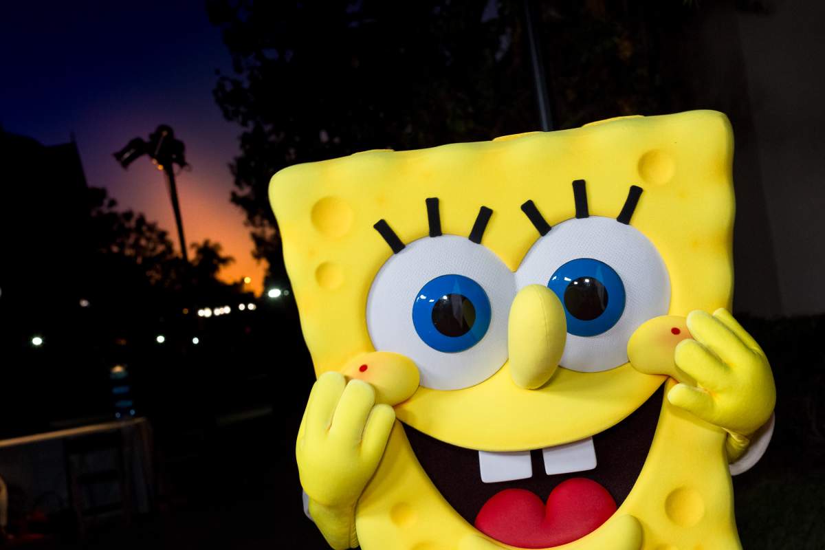 Spongebob Squarepants arrives at the 2017 Princess Grace Awards Gala Kick Off Event  at Paramount Pictures on October 24, 2017 in Los Angeles.