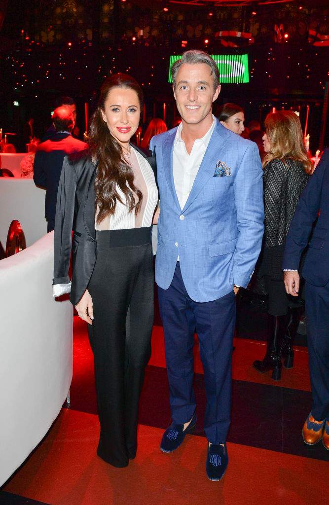 Jessica and Ben Mulroney attend Wanderluxe, benefiting Air Canada And SickKids Foundation, held at Rebel on April 12, 2018 in Toronto.