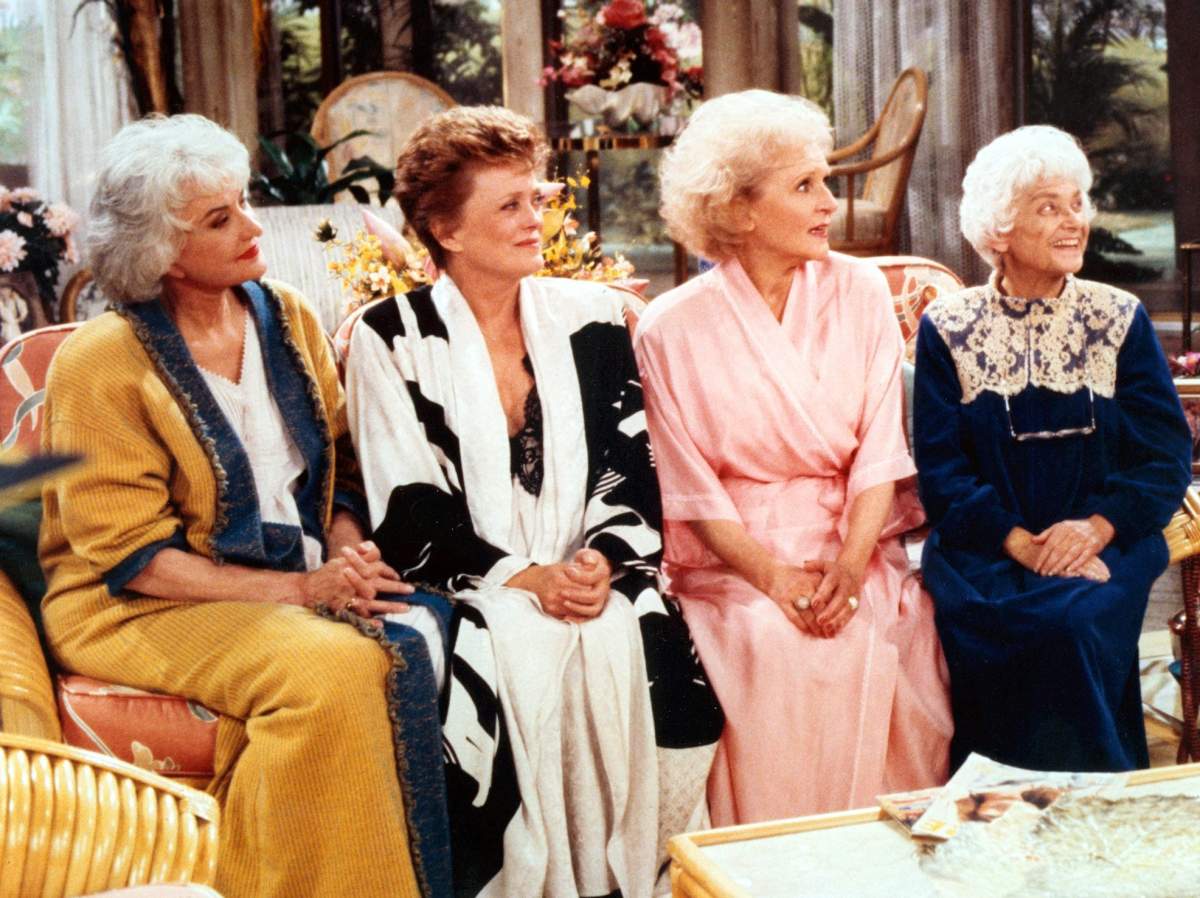 'The Golden Girls': (L-R) Bea Arthur, Rue McClanahan, Betty White and Estelle Getty.