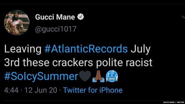 Gucci Mane/Twitter