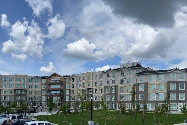 Horizon View affordable housing development reached completion in Calgary in June 2020.