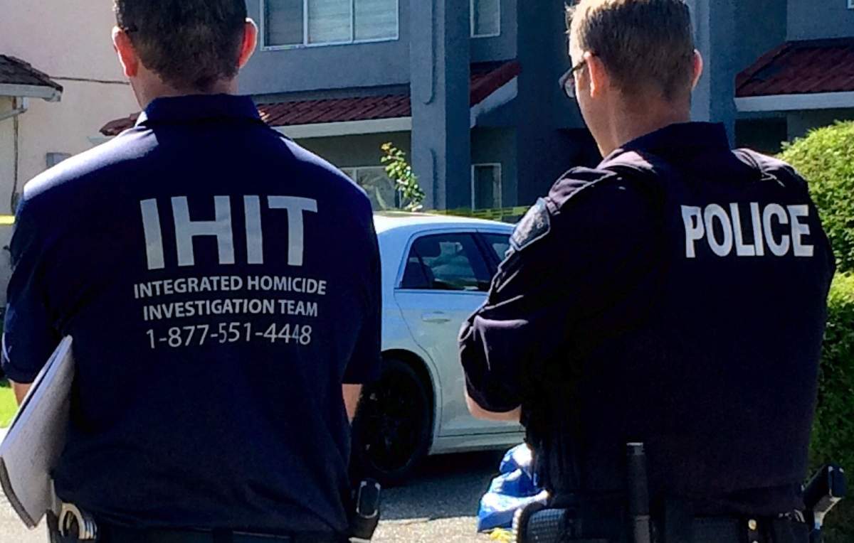File photo of homicide investigators. The Integrated Homicide Investigation Team has been deployed to Hope B.C. where a man was found dead early Sunday morning.