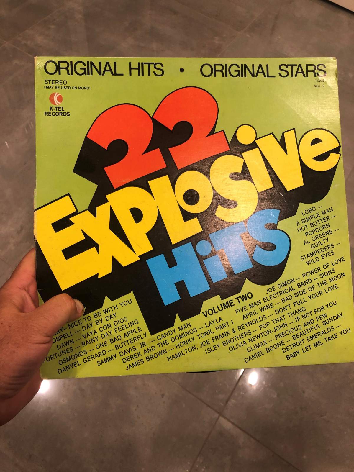 K-Tel 22 Explosive Hits