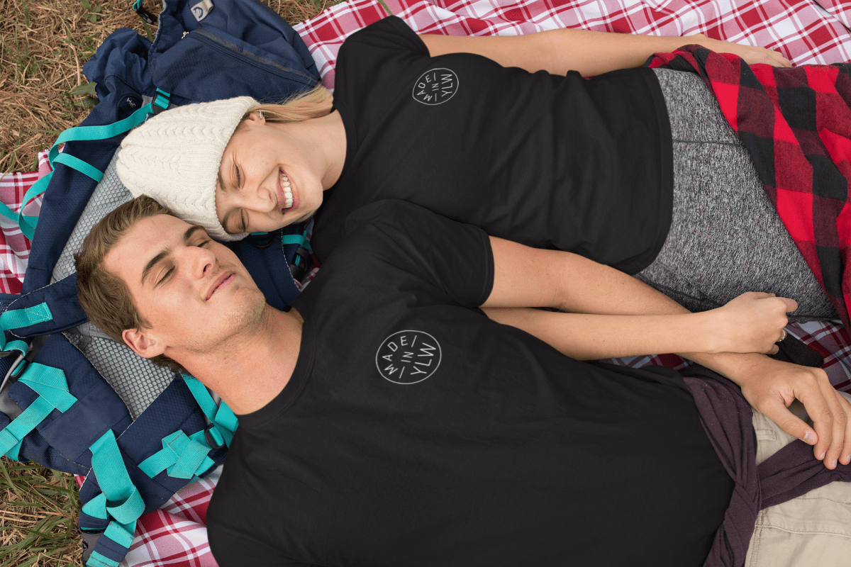 The MADE in YLW campaign involves retailers selling locally produced shirts and bags and keeping 50 per cent of the profits.