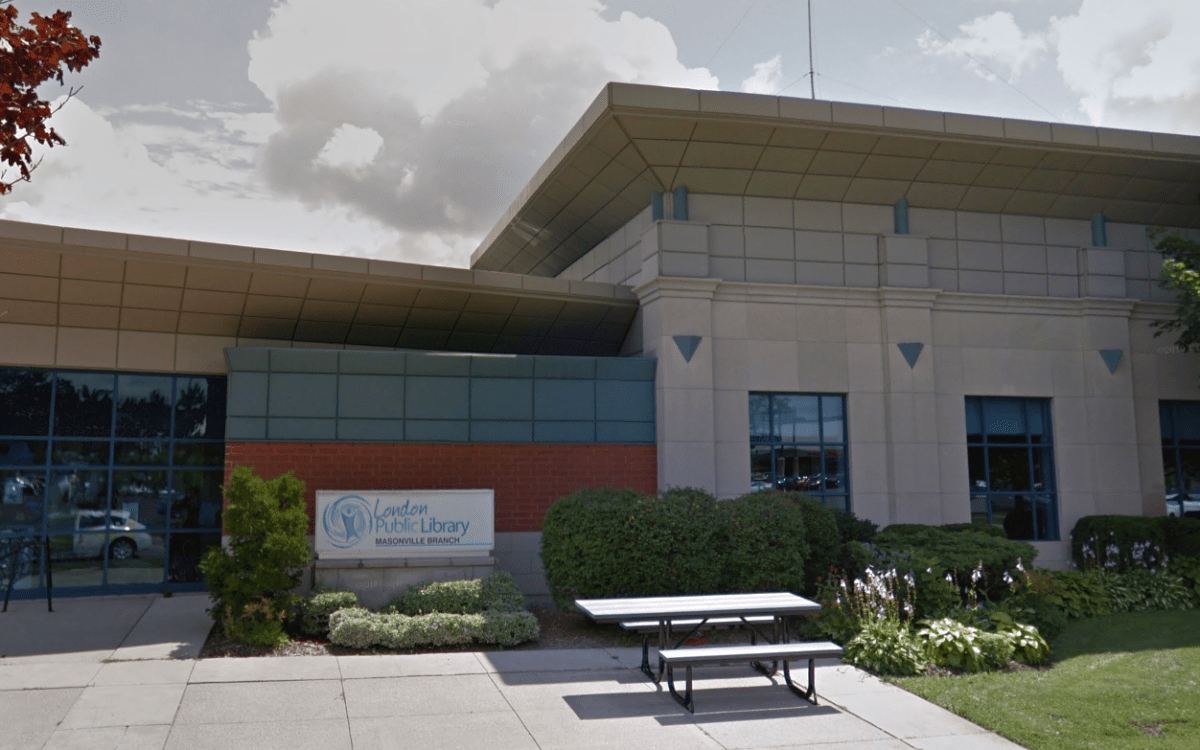 The Masonvile branch of the London Public Library.