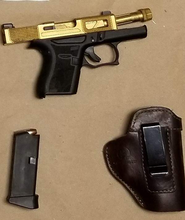 The gun seized from the home of Noah Zakall on May 6, more than one month before he was killed in what police called a targeted shooting.