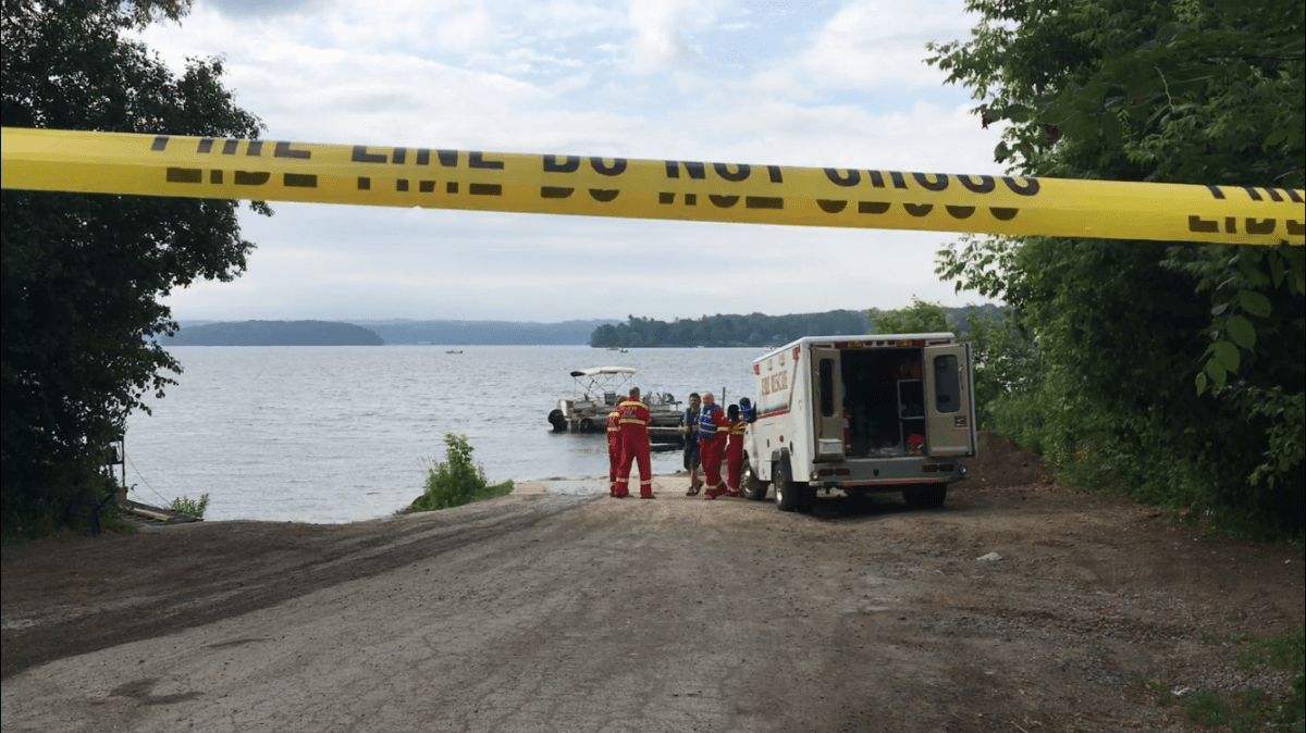 One person is unaccounted following an incident on a boat on Rice Lake south of Peterborough on Saturday morning.