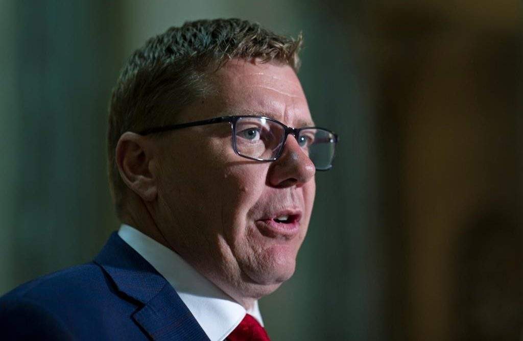 Saskatchewan Premier Scott Moe says in a tweet Sunday that of the 97 new cases reported over the previous four days, 87 are from Hutterite communities.