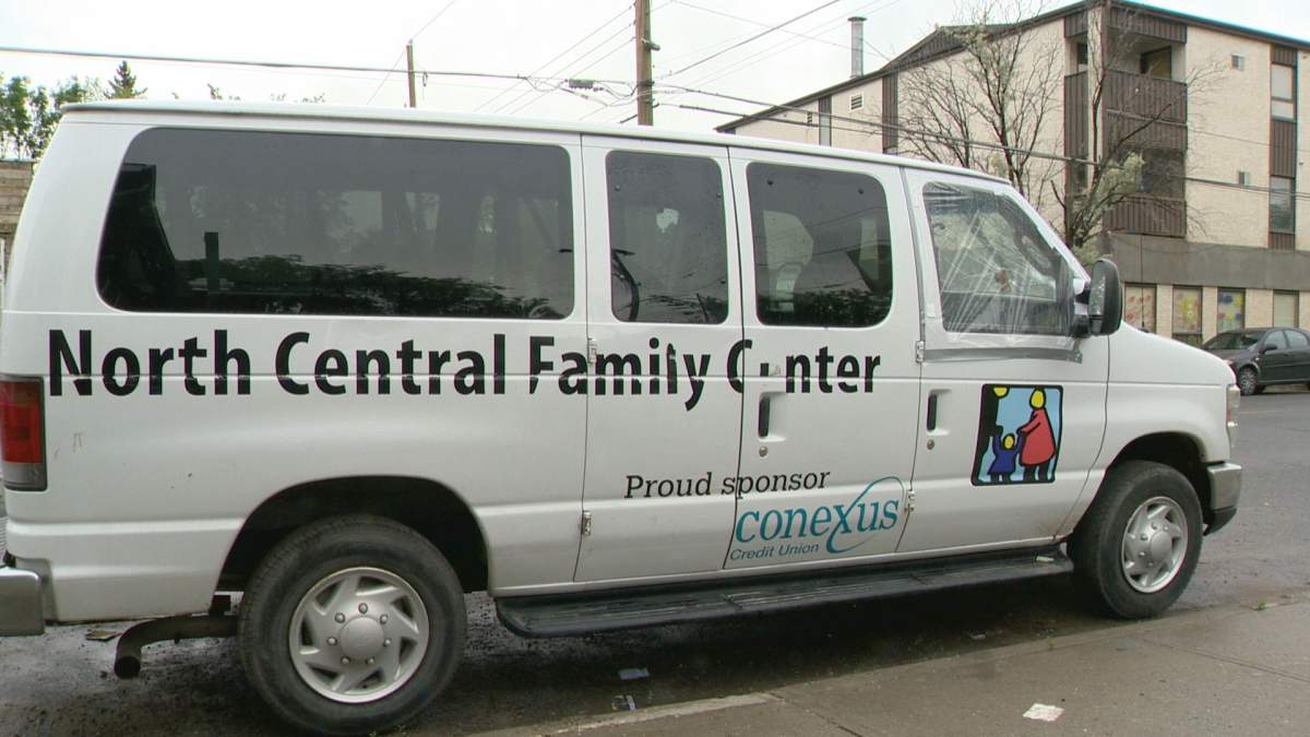 Windows on two of the centre’s vans were broken sometime between Saturday evening and Sunday morning, according to the North Central Family Centre.