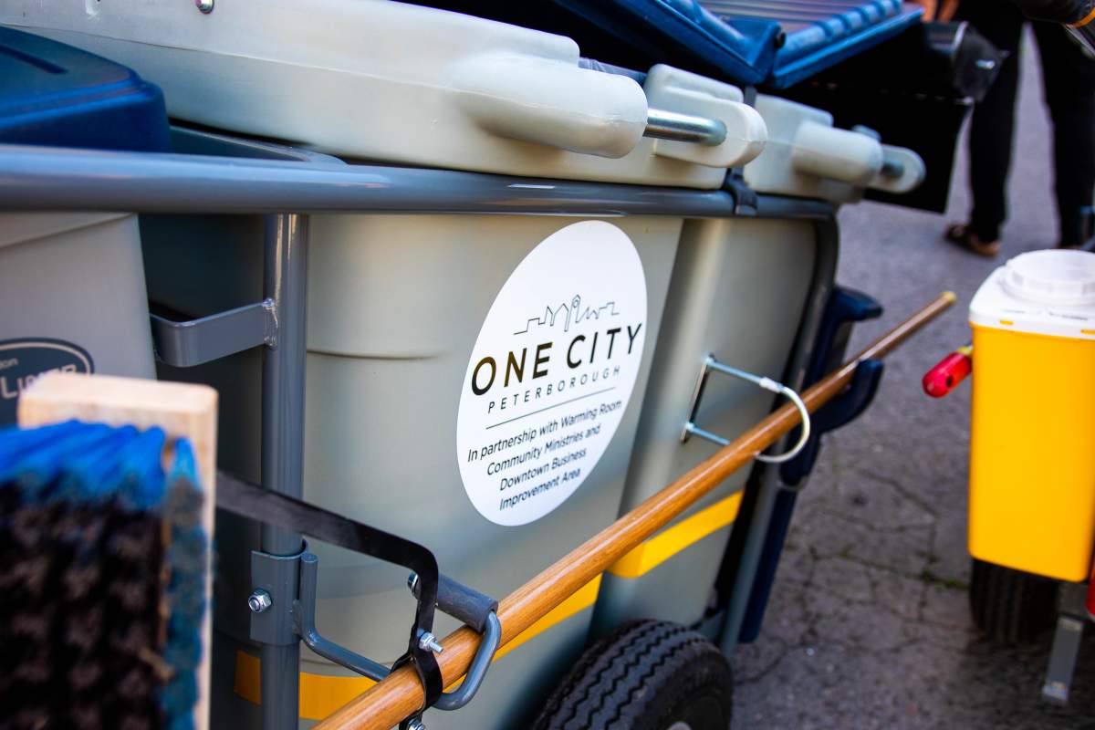 The One City Peterborough clean team is returning to downtown Peterborough in June.